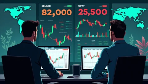 സെൻസെക്സും നിഫ്റ്റിയും ഇന്ന് 27 ജനുവരി 2026 വിപണി വിശകലനം